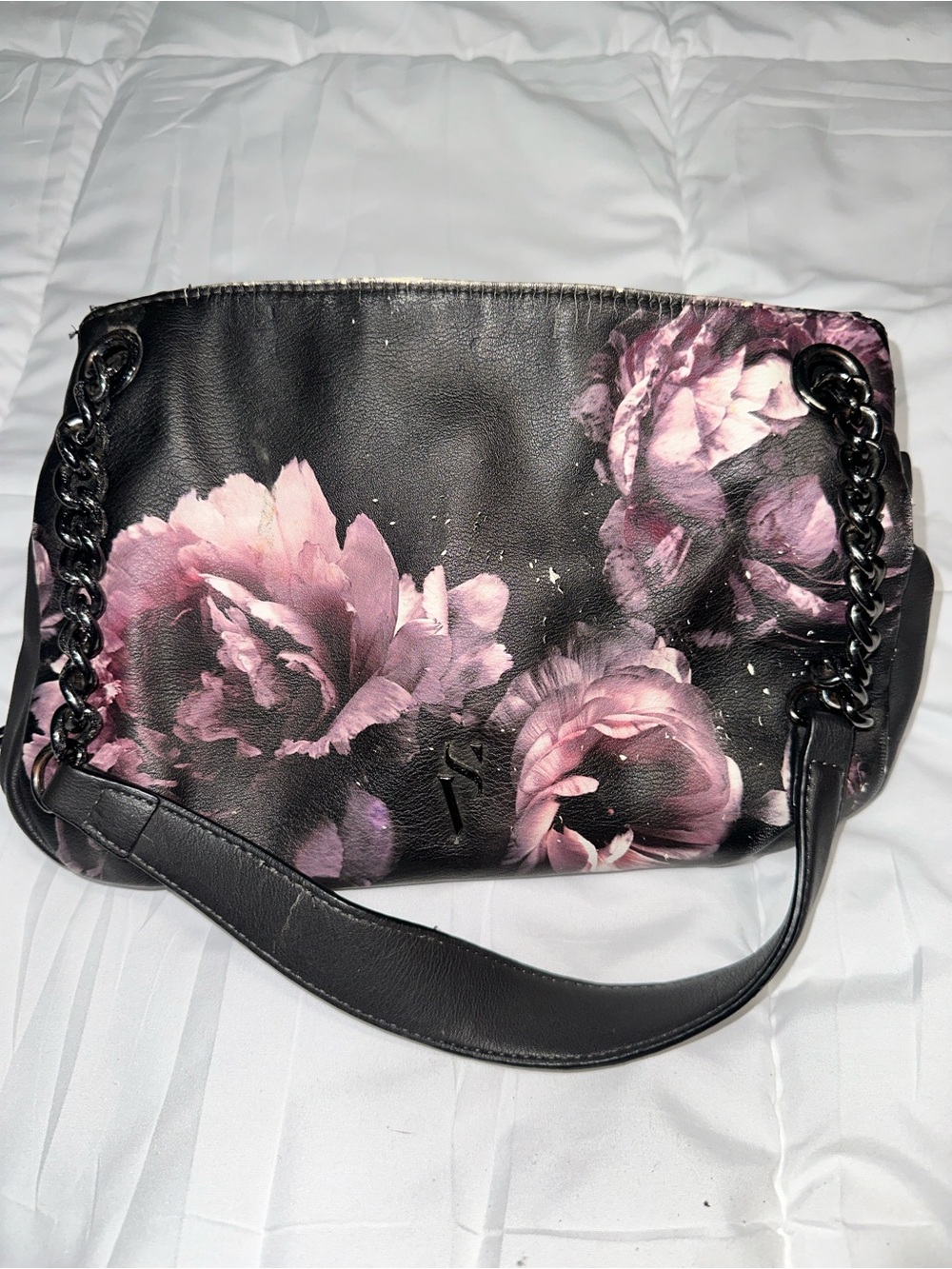 Simply Vera Vera Wang Floral Multi Compartment Shoulder Bag